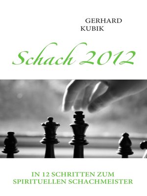 cover image of Schach 2012